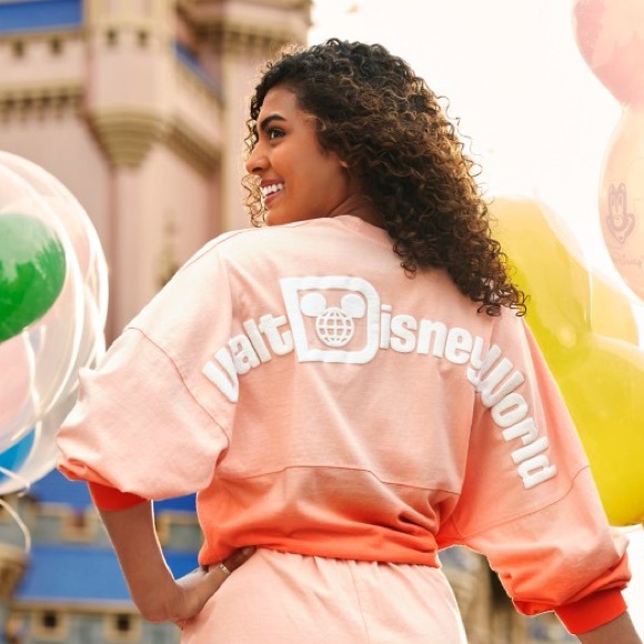 Walt Disney World Ombre Spirit Jersey Coral 2022 - Picture 9 of 13